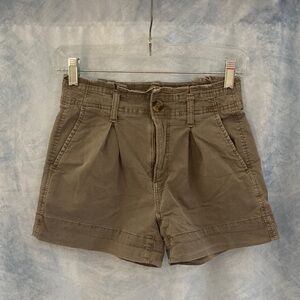 🍀2for$25🍀 American Eagle Classic Olive Green Women’s 00 Shorts Medium Rise